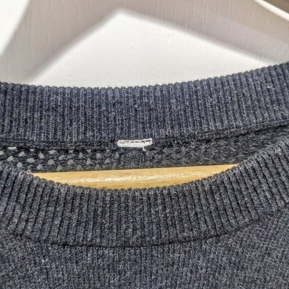 Lululemon | Bhakti Life Mesh Back Sweater in Dark Heather Grey - Picture 5 of 9